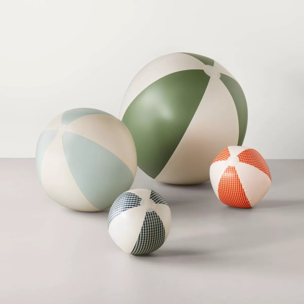 4pk Inflatable Beach Balls - Hearth & Hand Magnolia, Target